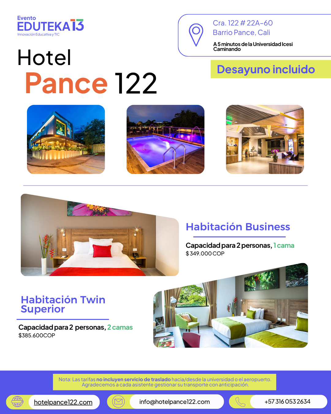 Hotel Pance 122